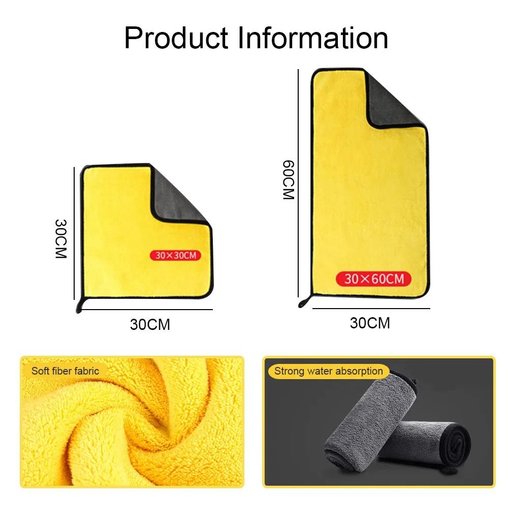 Microfibre Car Cleaning Towels