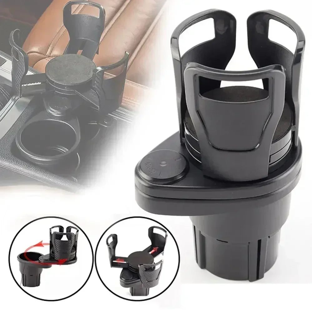 Dual Cup Holder Phone Mount