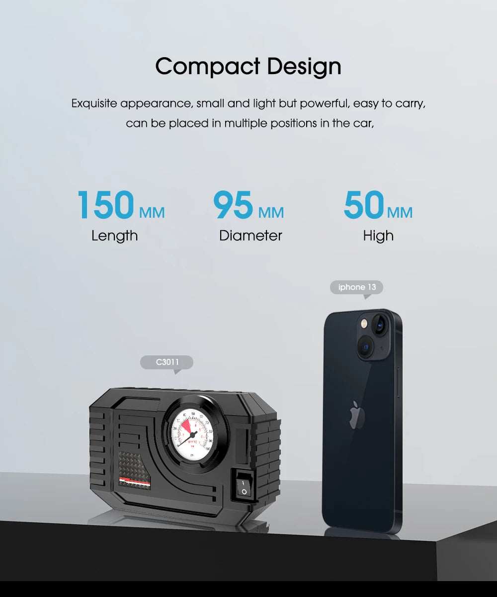 Wired Digital Tyre Inflator