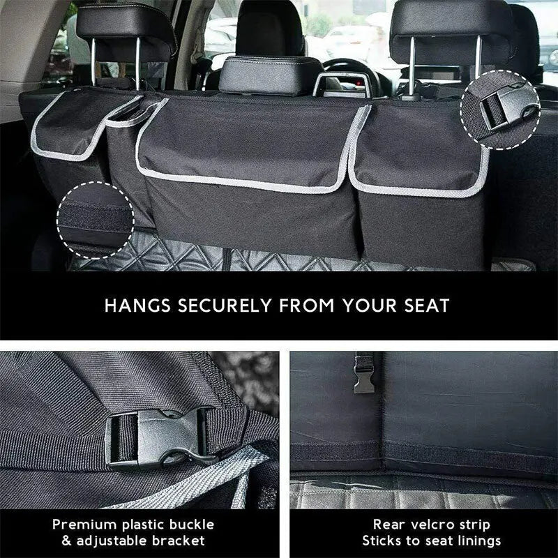Large Car Boot Hanging Storage Bag
