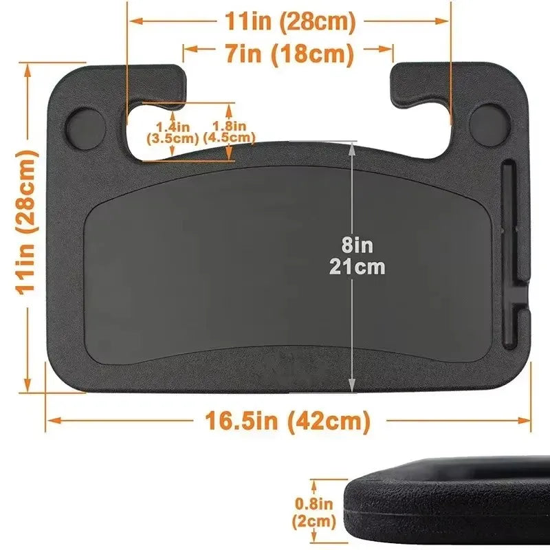 Steering Wheel Tray Table