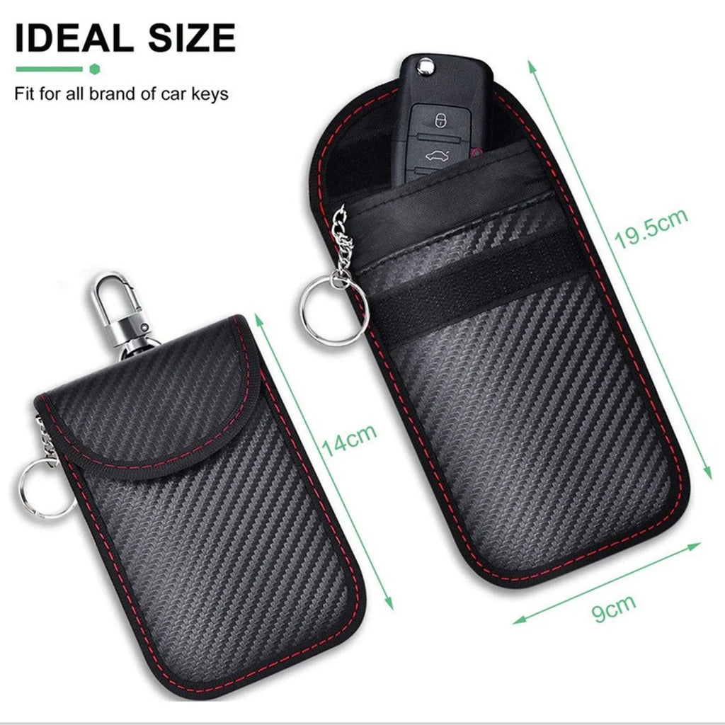 Faraday Key Signal Blocking Box & Pouches