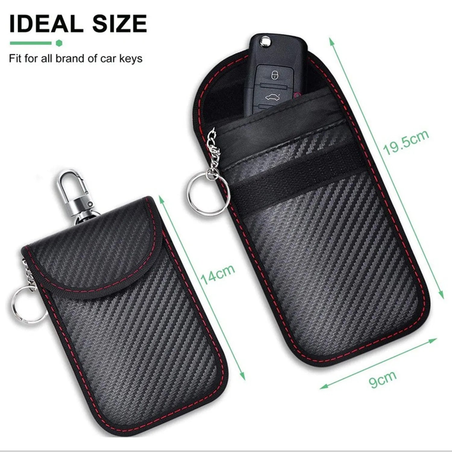 Faraday Key Signal Blocking Box & Pouches