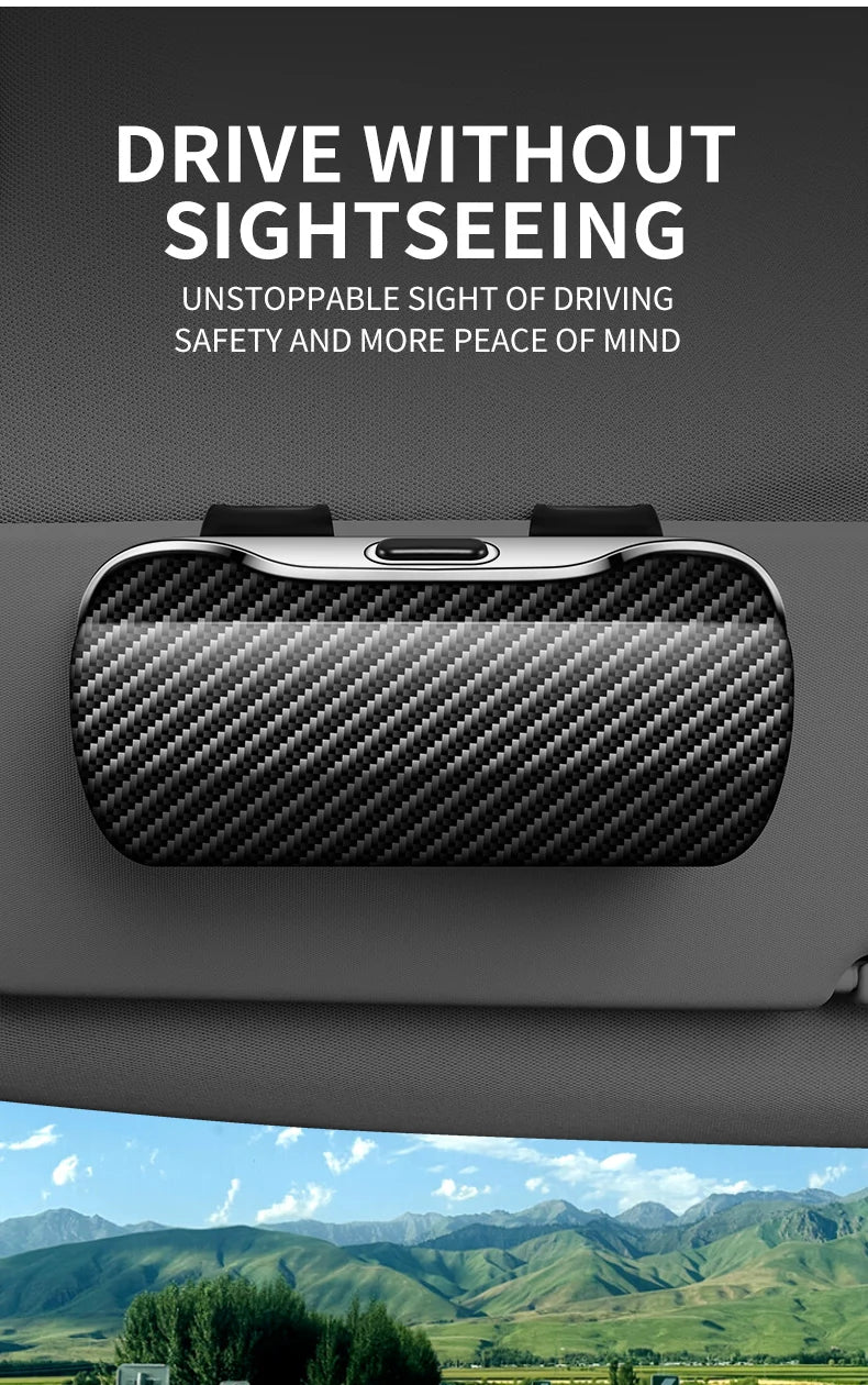Car Sunglasses Holder & Storage Case
