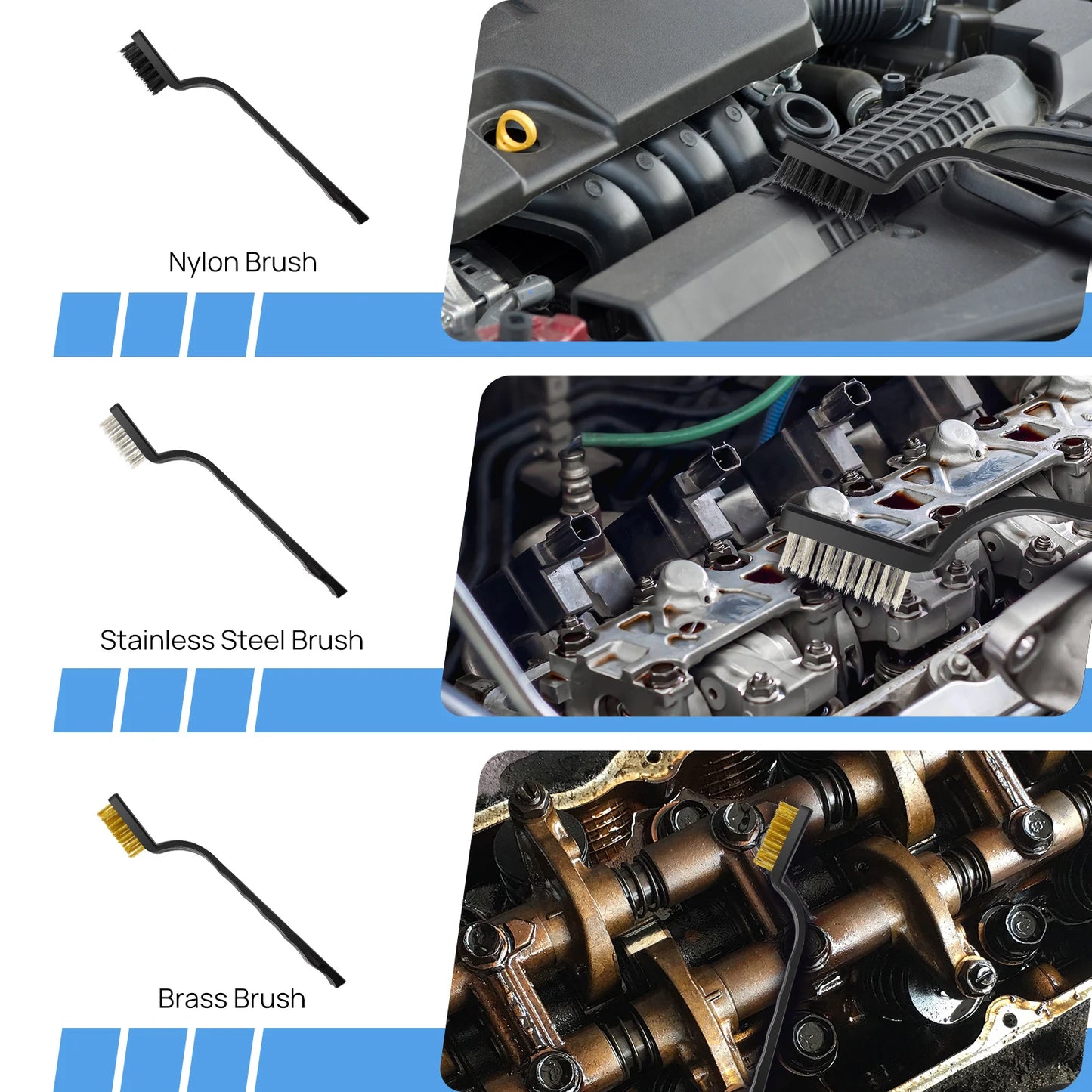 Car Detailing Brush Kit
