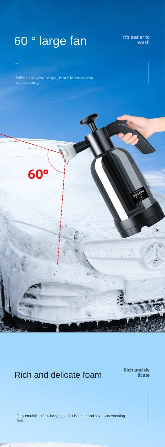 2L Hand Pump Foam Sprayer