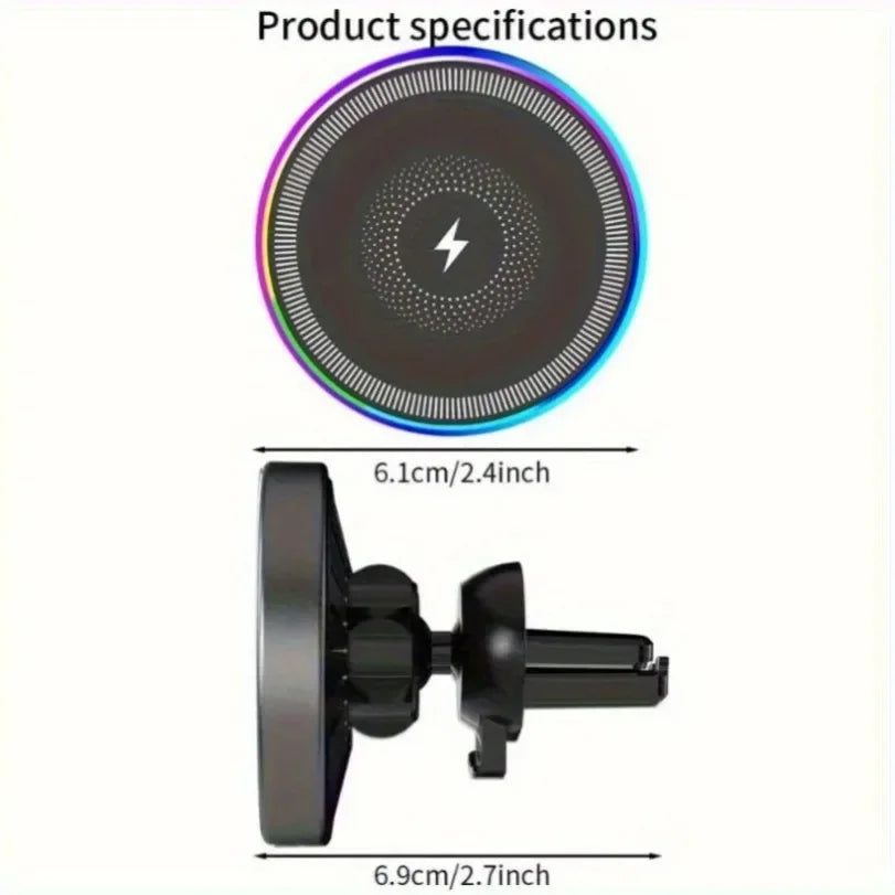 MagSafe RGB Car Charger Mount