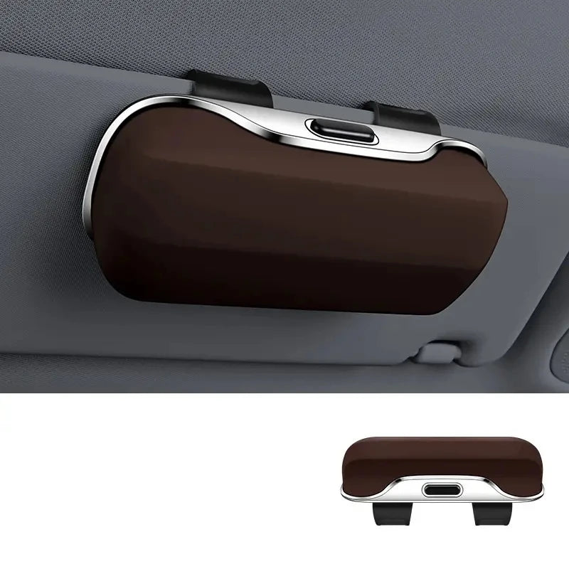 Car Sunglasses Holder & Storage Case