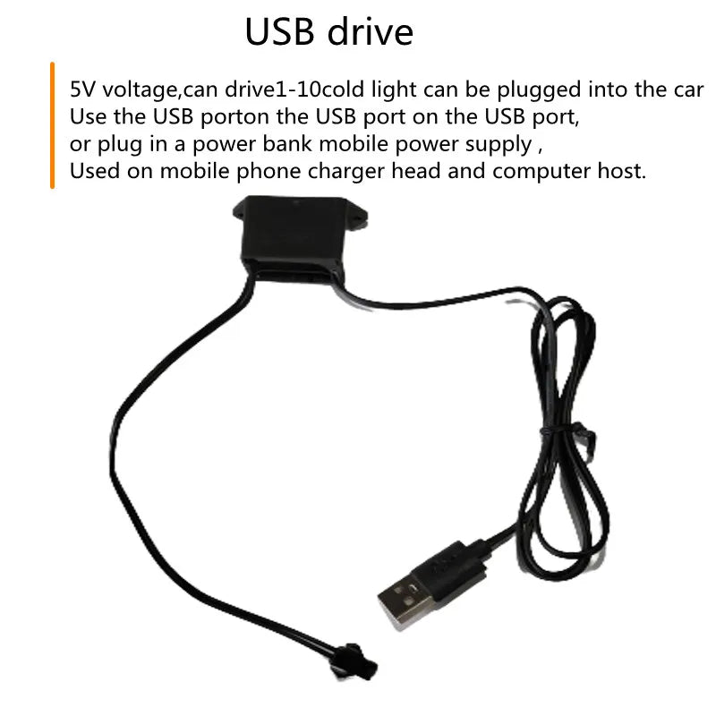 Car Interior Ambient Light Strip Kit