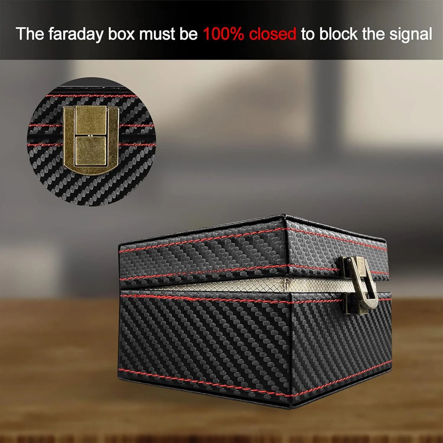 Faraday Key Signal Blocking Box