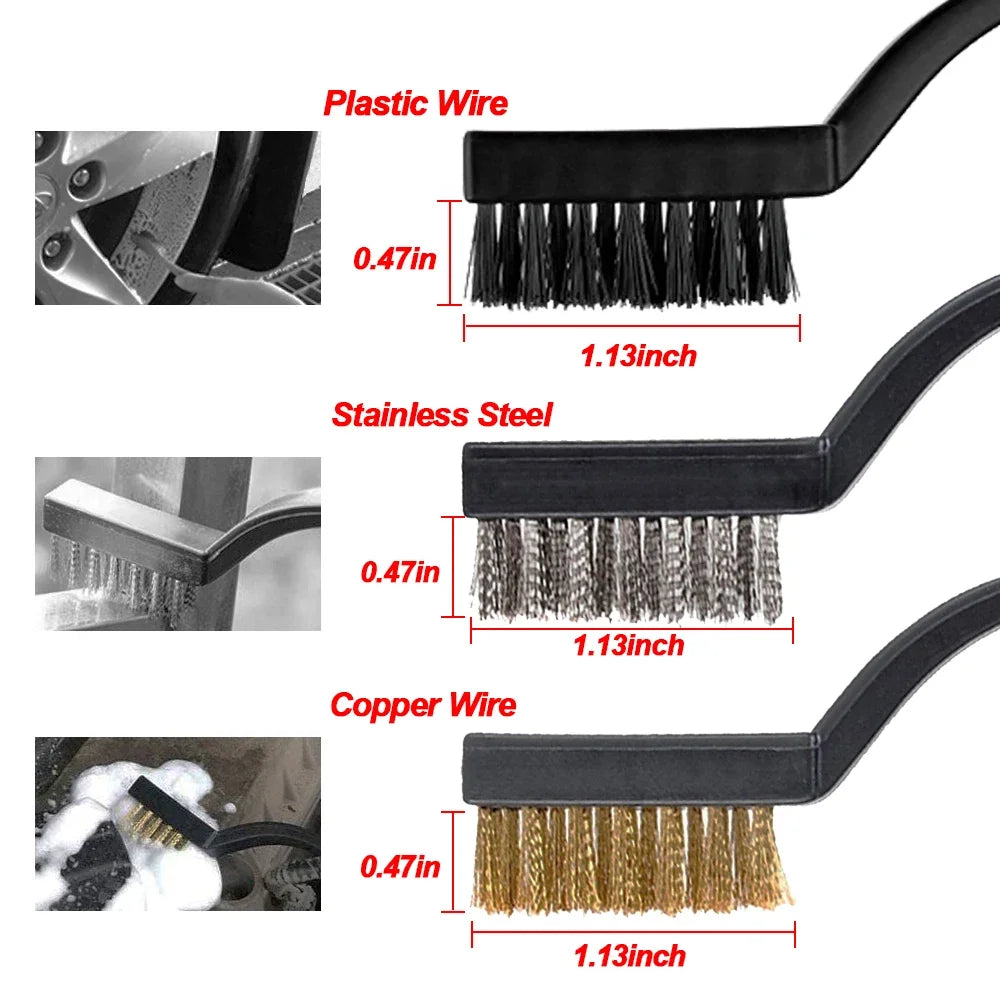 Car Detailing Brush Set