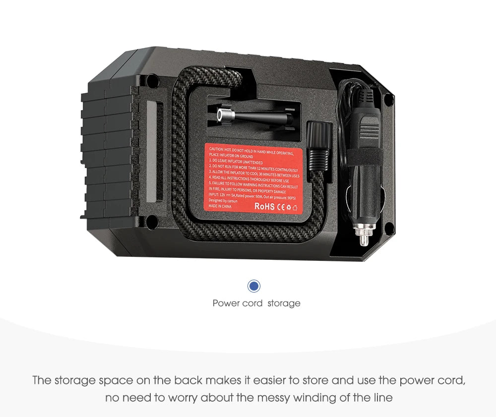 Wired Digital Tyre Inflator