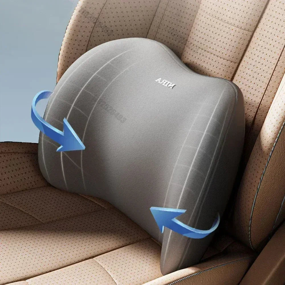 Contoured Car Neck & Lumbar Support Cushions