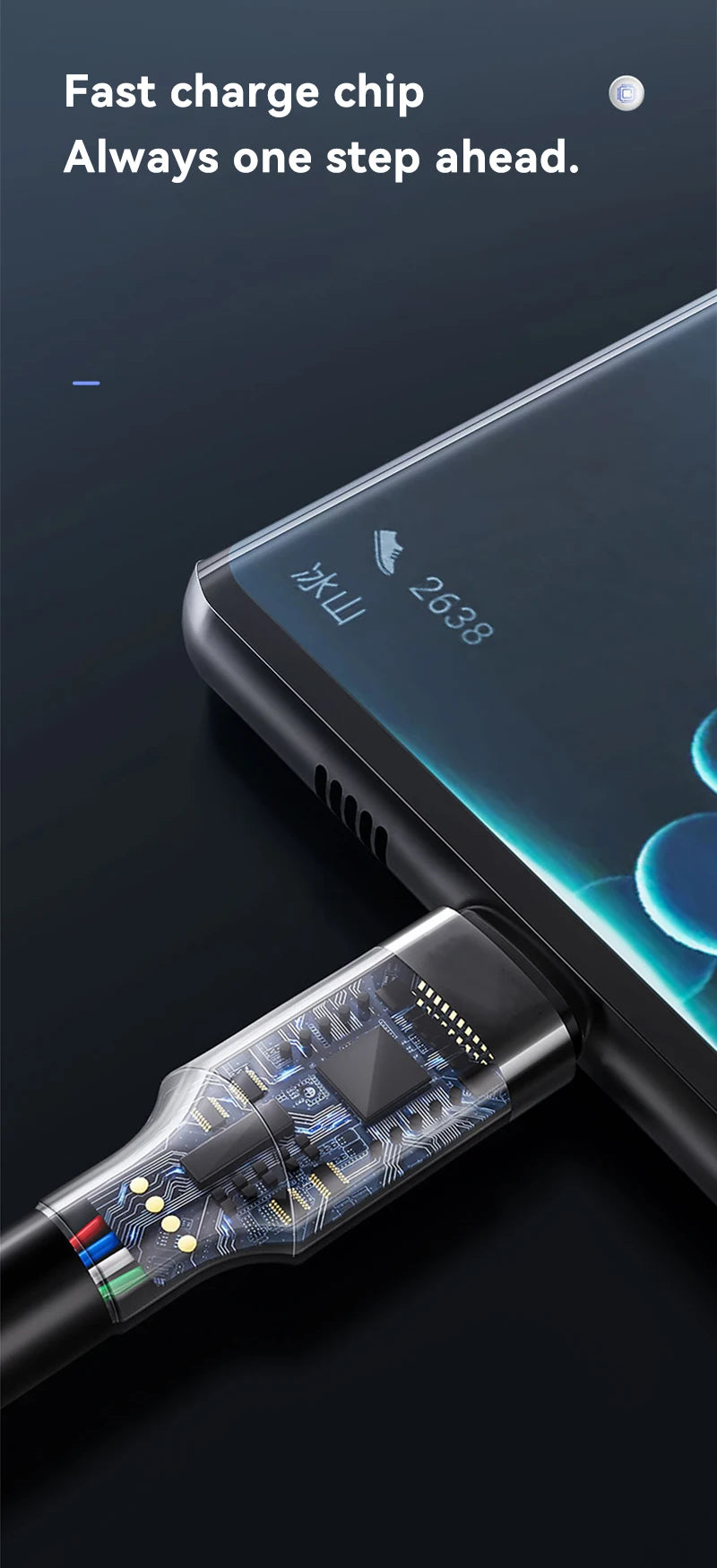 120W USB-C Fast Charging Cable