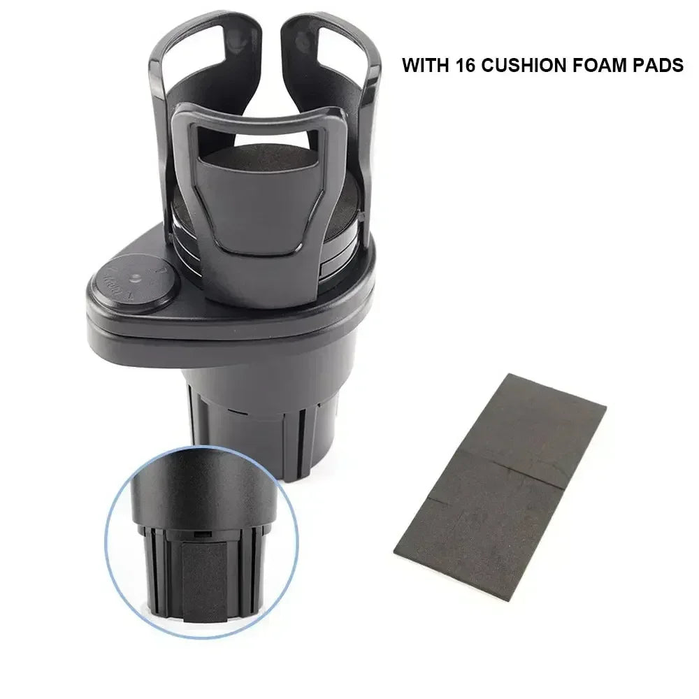 Dual Cup Holder Phone Mount