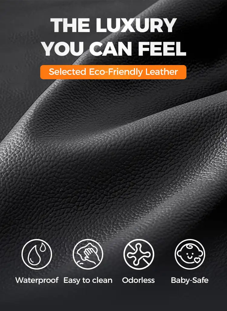 PU Leather Car Seat Back Organiser
